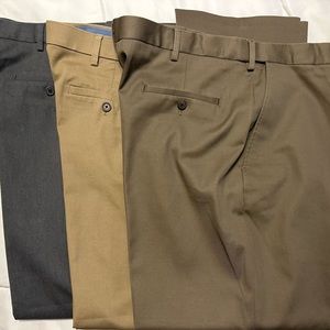 Haggar Classic fit premium no iron khaki